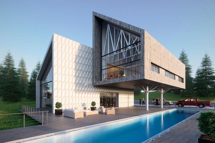 Объемные панели 3D (Треугольник)