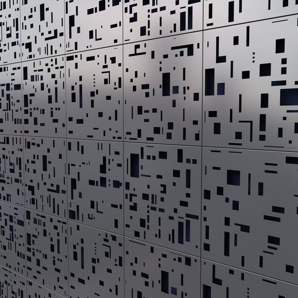 Перфорированные фасадные панели