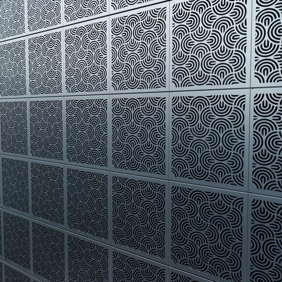 Перфорированные фасадные панели