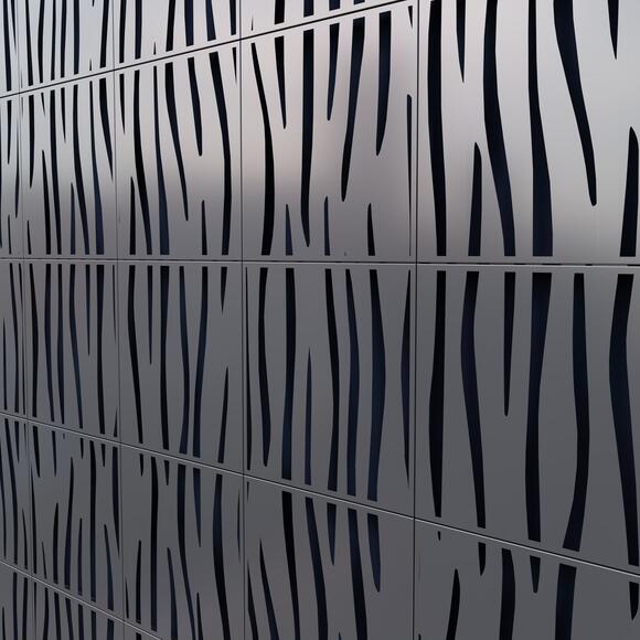 Перфорированные фасадные панели