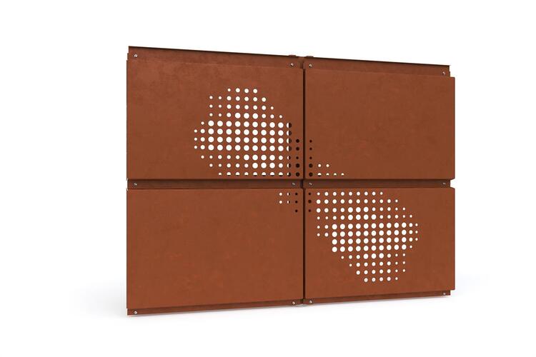 Перфорированные фасадные панели