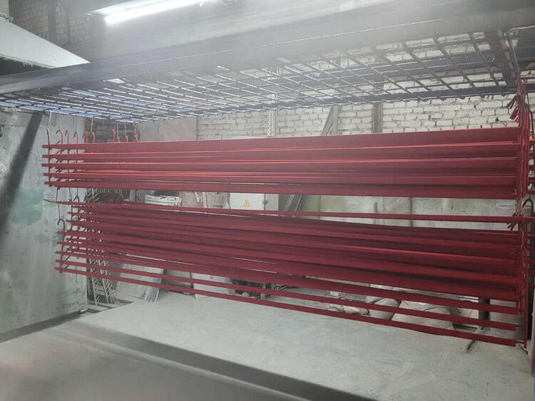 Полимерная порошковая окраска металла