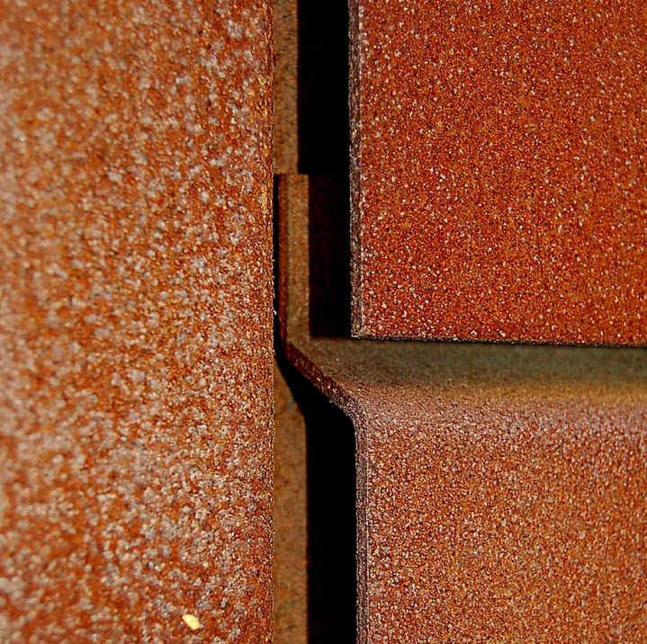 пример поверхности из стали cor-ten